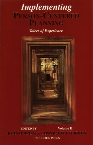 Beispielbild fr Implementing Person-Centered Planning : Voices of Experience zum Verkauf von Better World Books