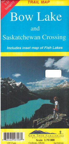 9781895526103: Bow Lake and Saskatchewan Crossing (Recreational Map) [Idioma Ingls] (Recreational Map S.)