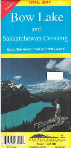 Stock image for Bow Lake and Saskatchewan Crossing (Recreational Map S.) for sale by WorldofBooks