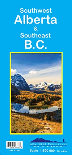 Stock image for Southwest Alberta & Southeast B.C. Map for sale by GF Books, Inc.