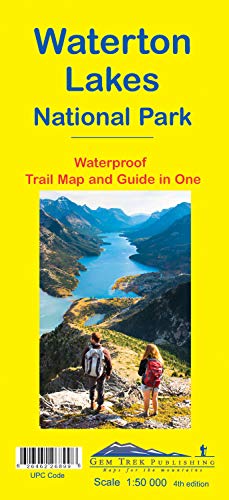 

Waterton Lakes National Park Map | Gem Trek Maps