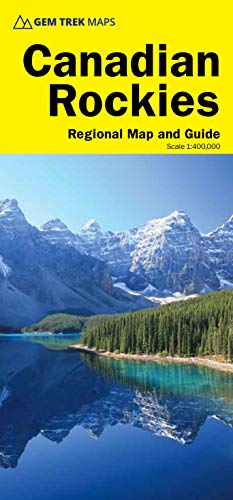 9781895526929: Canadian Rockies Map