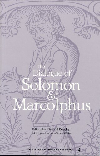 Beispielbild fr The Dialogue of Solomon and Marcolphus zum Verkauf von Book Dispensary