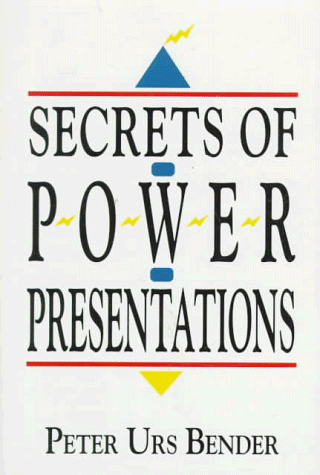 Imagen de archivo de Secrets of Power Presentations a la venta por Ergodebooks