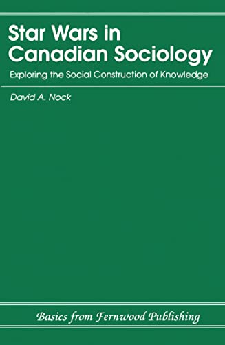 Imagen de archivo de Star Wars in Canadian Sociology : Exploring the Social Construction of Knowledge a la venta por Better World Books: West