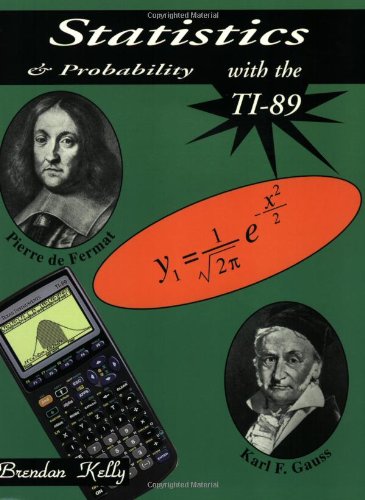 Stock image for Statistics & Probability with the TI-89 for sale by Decluttr