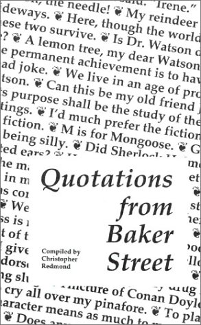 Stock image for Quotations from Baker Street for sale by Robert S. Brooks, Bookseller