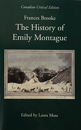 Stock image for The History of Emily Montague: A Critical Edition for sale by ThriftBooks-Atlanta