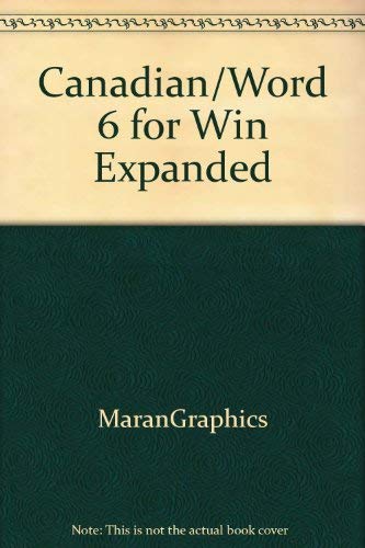 9781896283159: Canadian/Word 6 for Win Expanded