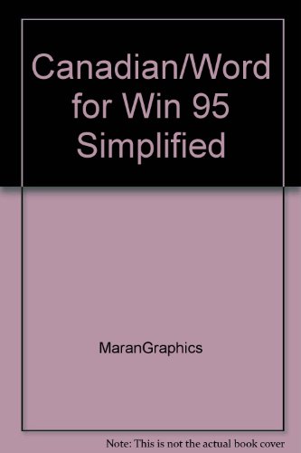 9781896283166: Canadian/Word for Win 95 Simplified