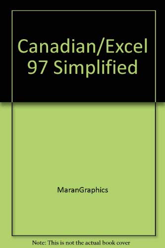 Excel 97 Simplified (9781896283296) by Ruth Maran