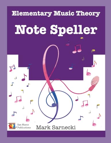 Beispielbild fr The Elementary Music Theory Note Speller zum Verkauf von GreatBookPrices