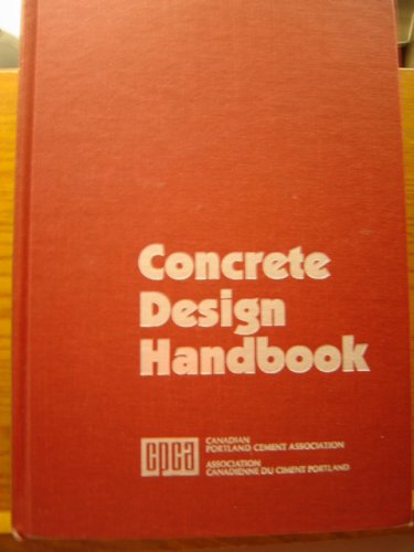 Beispielbild fr Concrete Design Handbook zum Verkauf von Better World Books: West