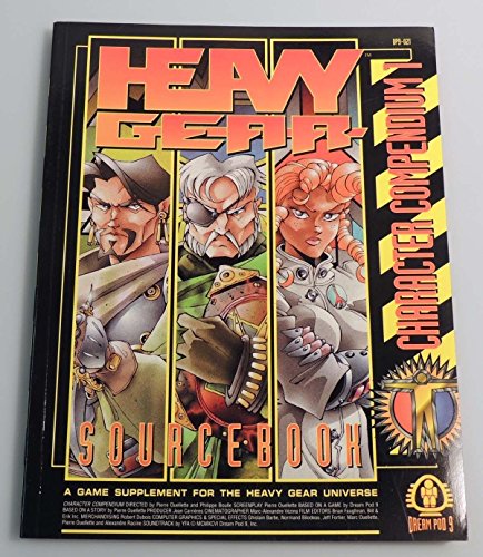 Beispielbild fr Character Compendium #1 (Heavy Gear (1st-2nd Edition)) zum Verkauf von Noble Knight Games