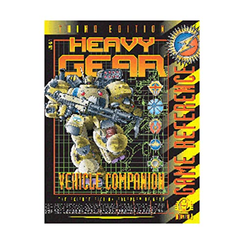 Imagen de archivo de Vehicle Companion (Heavy Gear (3rd Edition) (d20/Silcore)) a la venta por Noble Knight Games