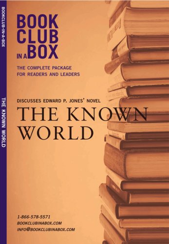 Imagen de archivo de Bookclub-in-a-Box Discusses the Novel The Known World, by Edward P. Jones a la venta por Michael Patrick McCarty, Bookseller