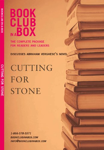 Imagen de archivo de Bookclub-in-a-Box Discusses Cutting For Stone, the novel by Abraham Verghese a la venta por SecondSale