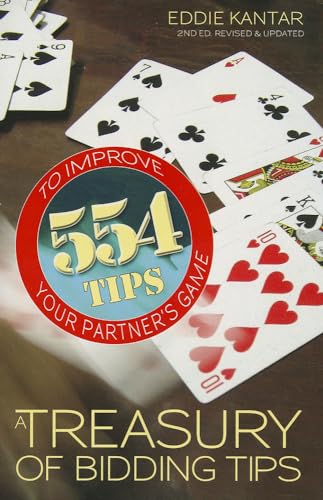 Beispielbild fr Treasury of Bidding Tips: 554 Tips to Improve Your Partner's Game (Revised, Updated) zum Verkauf von Wonder Book
