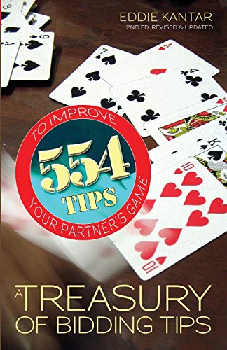 Stock image for Treasury of Bidding Tips: 554 Tips to Improve Your Partners Game (Revised, Updated) for sale by Zoom Books Company