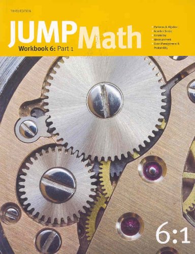 JUMP Math: Workbook 6, Part 1 (9781897120484) by JUMP Math