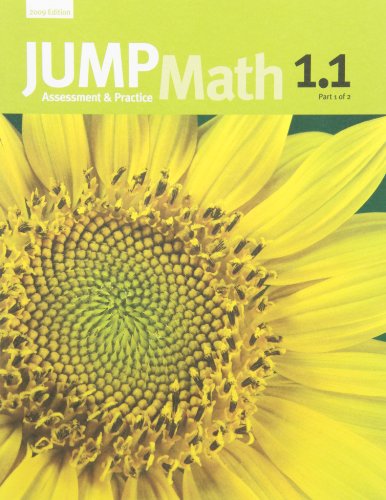 Stock image for JUMP Math 1.1: Book 1, Part 1 of 2 for sale by Once Upon A Time Books