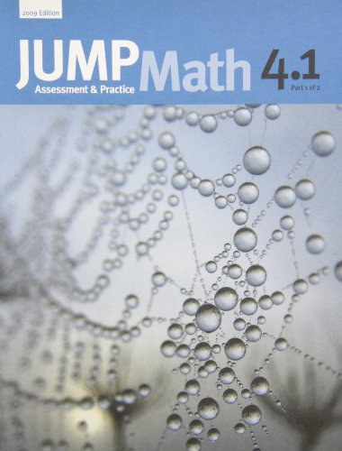 Beispielbild fr JUMP Math 4.1: Book 4, Part 1 of 2 zum Verkauf von Zoom Books Company
