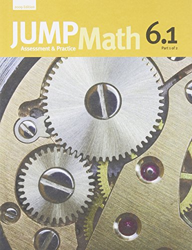 Imagen de archivo de Jump Math 6. 1 a la venta por Better World Books: West