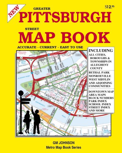 9781897152904: Greater Pittsburgh & Allegheny County Street Map Book