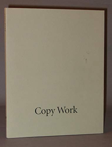 Beispielbild fr Copy Work zum Verkauf von 246 Books
