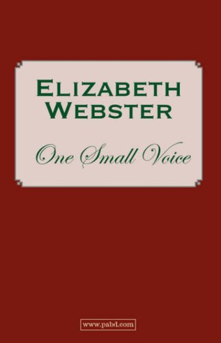 One Small Voice (9781897312315) by Webster, Elizabeth
