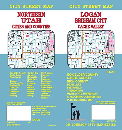 Beispielbild fr Logan / Brigham City / Cache Valley / Northern Utah Street Map zum Verkauf von Revaluation Books