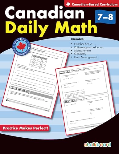 Stock image for Canadian Daily Math Grades 7-8 for sale by GF Books, Inc.