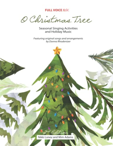 Beispielbild fr O Christmas Tree: Seasonal Singing Activities and Holiday Music zum Verkauf von GF Books, Inc.