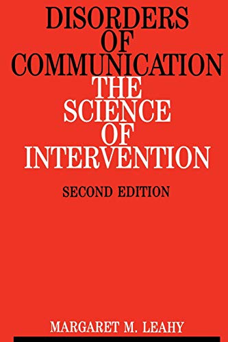 Beispielbild fr Disorders of Communication: The Science of Intervention (Progress in Clinical Science S) zum Verkauf von WorldofBooks