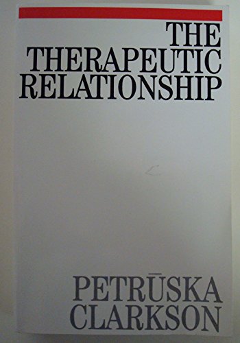 Stock image for The Therapeutic Relationship: In Psychoanalysis, Counselling Psychology and Psychotherapy for sale by GF Books, Inc.