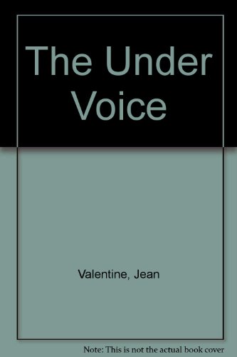 Imagen de archivo de The under voice: Selected poems a la venta por Housing Works Online Bookstore