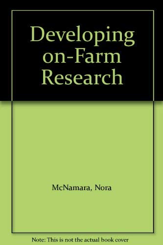 Beispielbild fr Developing on-farm research: The broad picture zum Verkauf von dsmbooks