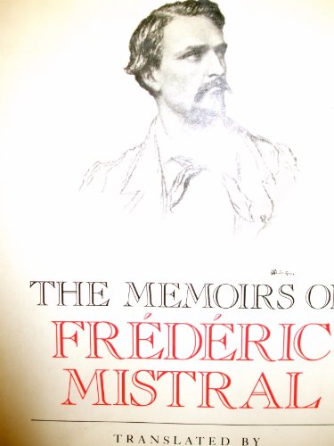 9781897722954: Memoirs of Frederic Mistral (Alyscamps Provencal Library)