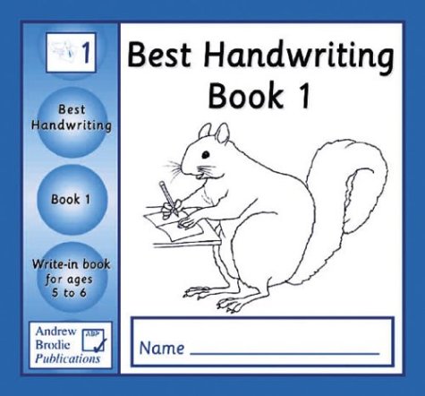 9781897737217: Best Handwriting Year 1: Write-in Practice Book for Ages 5-6