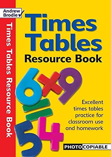 9781897737521: Times Tables Resource Book: Photocopiable Resource Book for Times Tables Practice (Resources for Results)