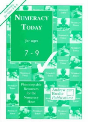 Stock image for Numeracy Today for Ages 7-9. for sale by WorldofBooks