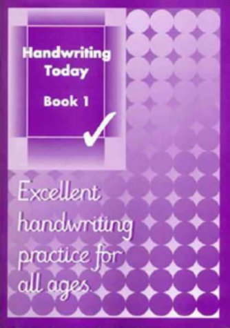 9781897737736: Handwriting Today (Bk. 1)