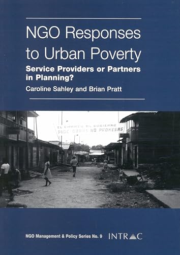 Beispielbild fr Ngo Responses to Urban Poverty: Service Providers or Partners in Planning? zum Verkauf von Buchpark