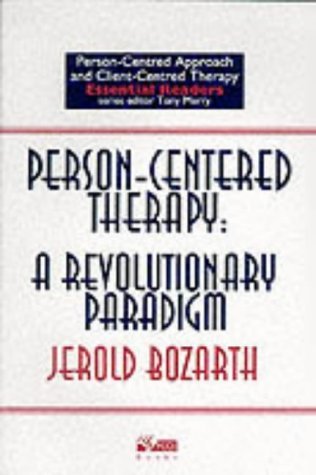 Stock image for Person-Centered Therapy: a Revolutionary Paradigm (Person-centred approach & client-centred therapy essential readers) for sale by WorldofBooks