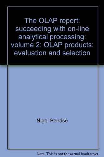 Stock image for The OLAP Report for sale by George Cross Books