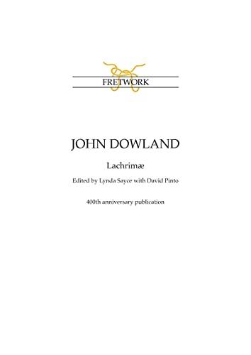 Stock image for John Dowland: Lachrim for sale by GreatBookPrices