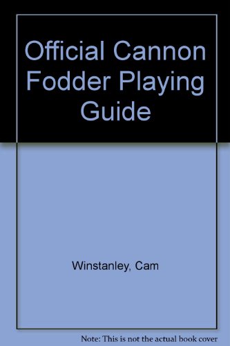Imagen de archivo de Official Cannon Fodder Playing Guide a la venta por WorldofBooks
