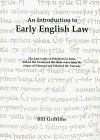 Stock image for An Introduction to Early English Laws for sale by Better World Books
