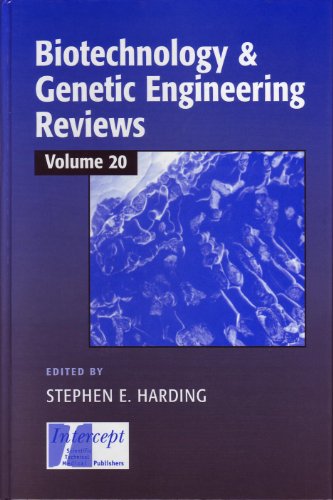 Stock image for Biotechnology and Genetic Engineering Reviews : Volume 20, (Biotechnology & Genetic Engineering Reviews) for sale by The Book Exchange