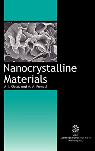 Stock image for Nanocrystalline Materials for sale by Zubal-Books, Since 1961